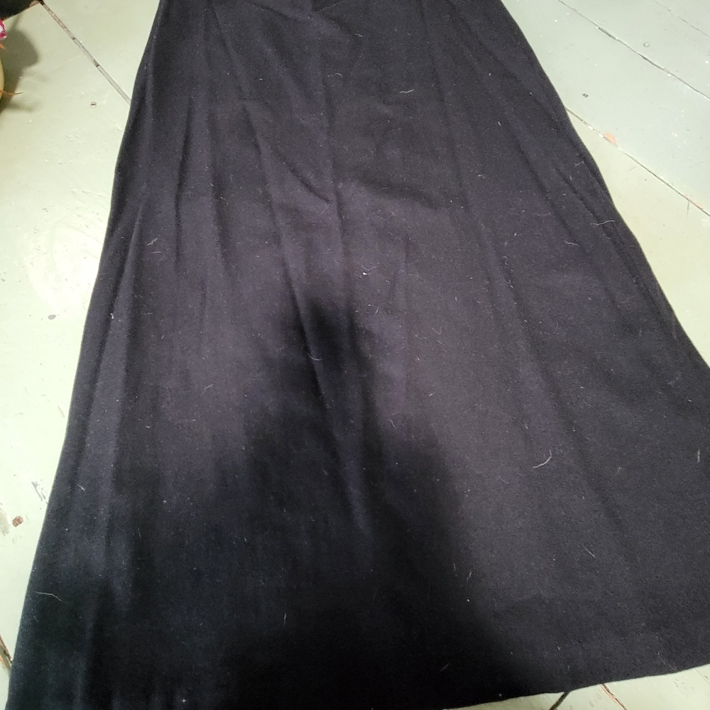 Woman's GAP black wool skirt